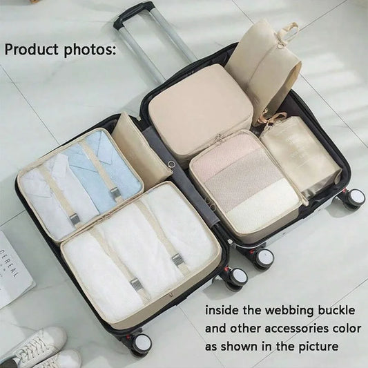 Travel Packing Cubes Set – Luggage Organizer Bags