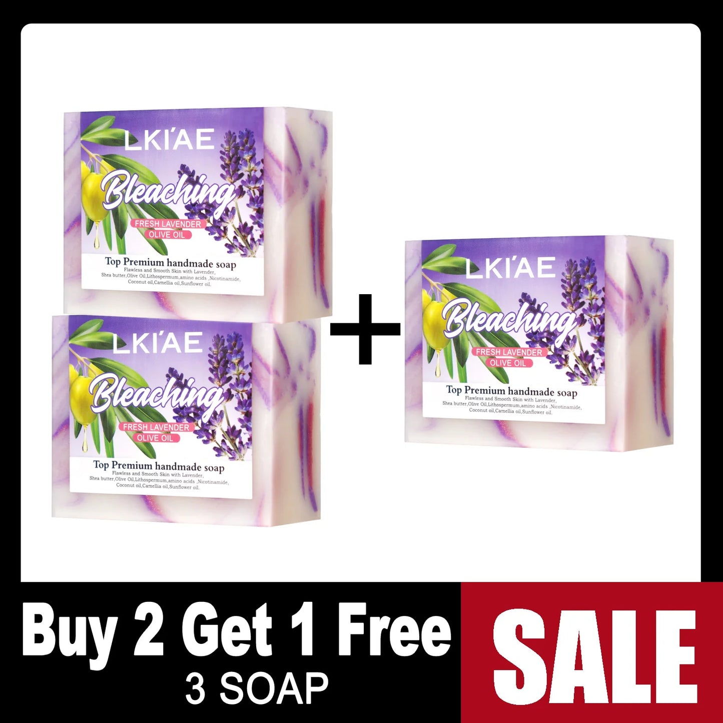 Fresh Lavender Brightening Soap Bar