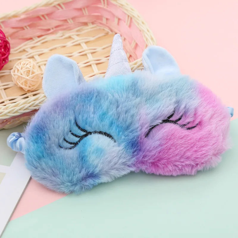 Cartoon Unicorn Kids Sleep Eye Mask