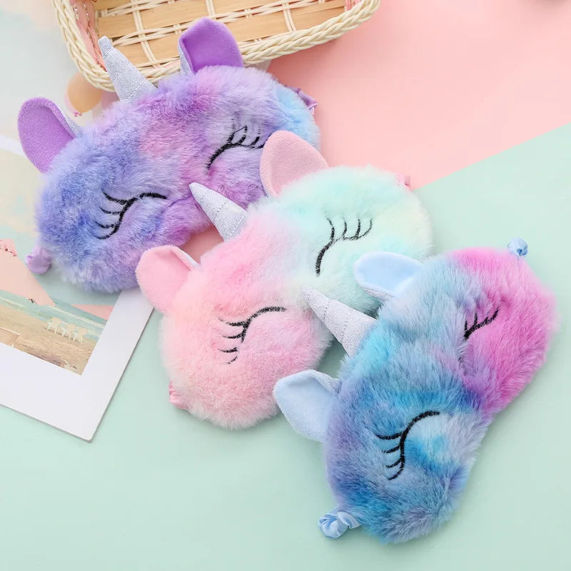 Cartoon Unicorn Kids Sleep Eye Mask