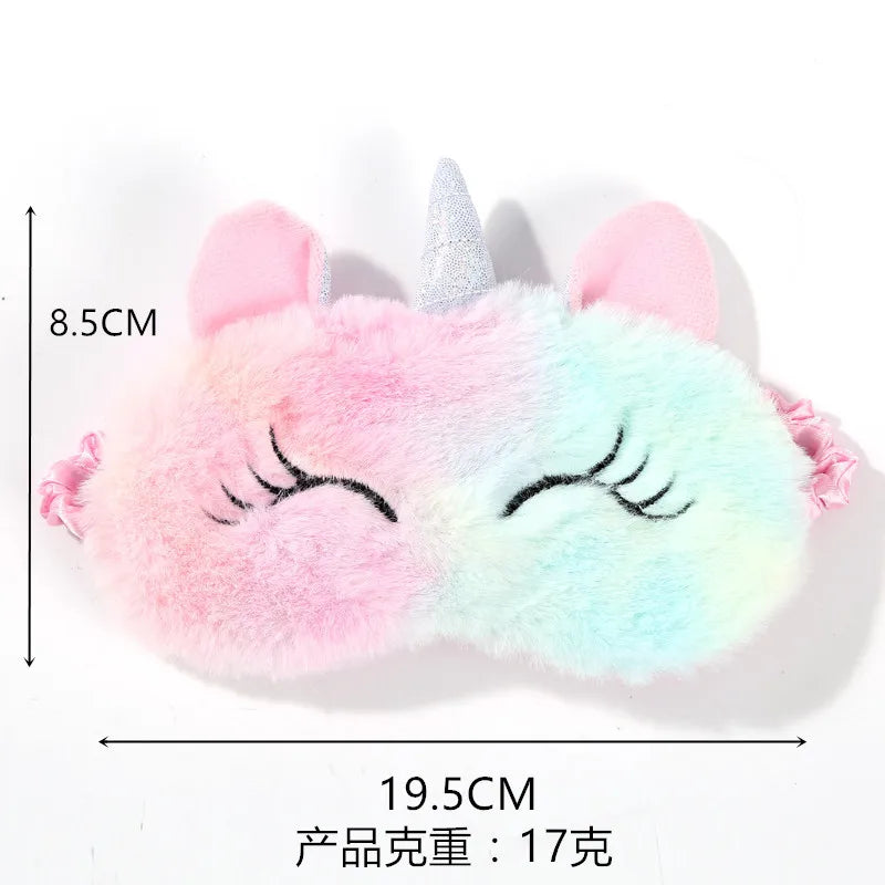 Cartoon Unicorn Kids Sleep Eye Mask