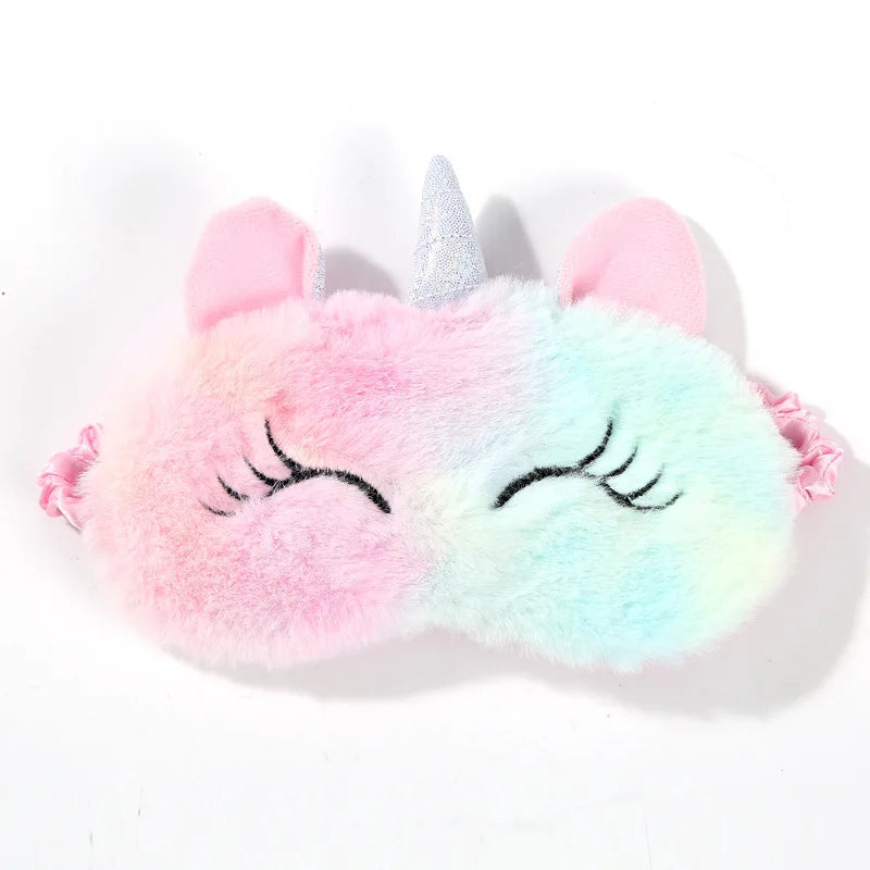 Cartoon Unicorn Kids Sleep Eye Mask