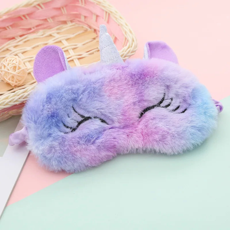Cartoon Unicorn Kids Sleep Eye Mask