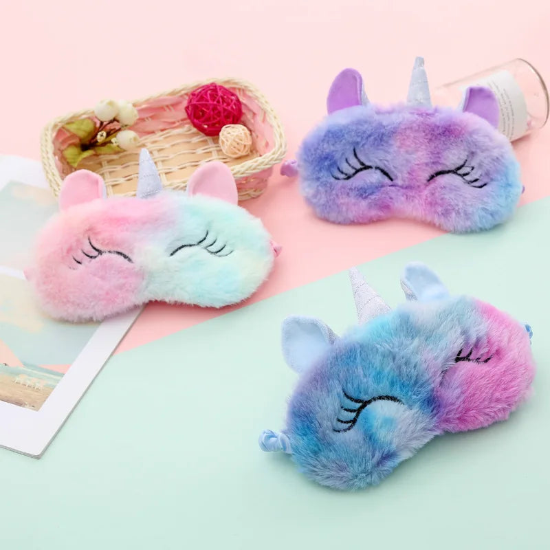 Cartoon Unicorn Kids Sleep Eye Mask
