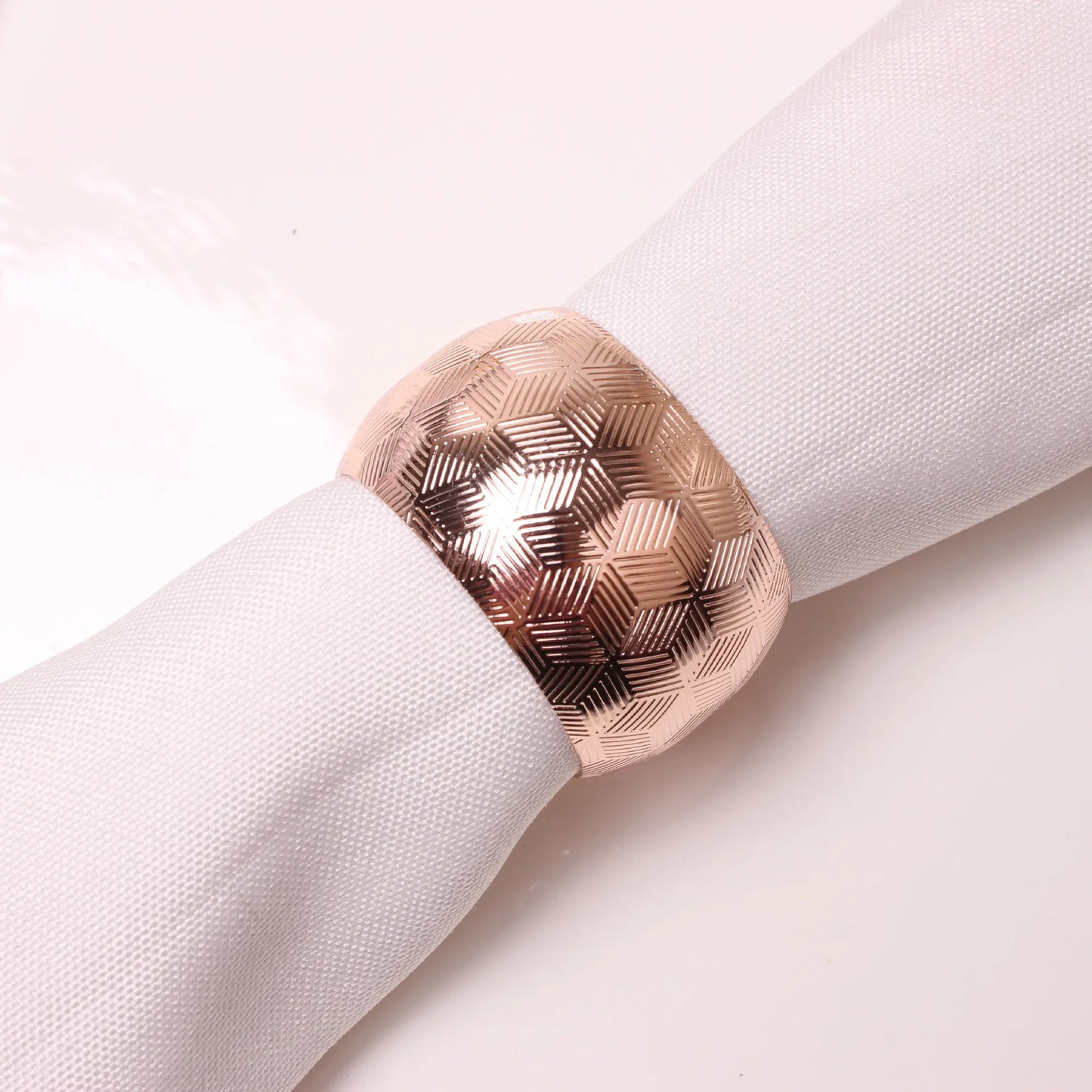 Gold Metal Napkin Ring – Hotel Collection