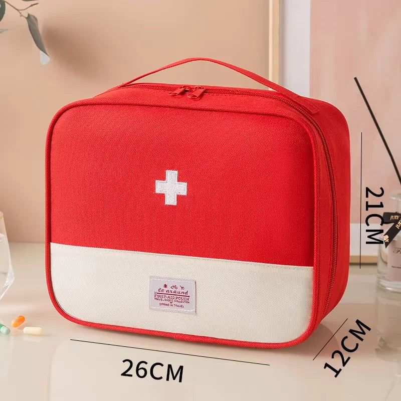 Portable Travel First Aid & Medicine Pouch