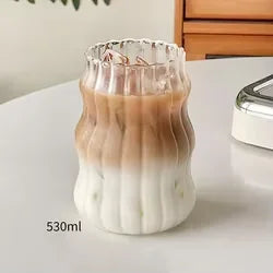 Cloud-Shaped Borosilicate Glass Cup
