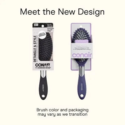 Ball-Tipped Cushion Bristle Hair Brush