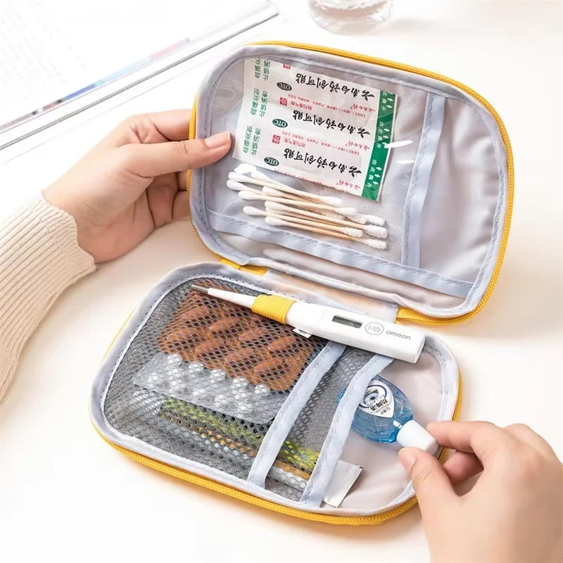 Portable Travel First Aid & Medicine Pouch