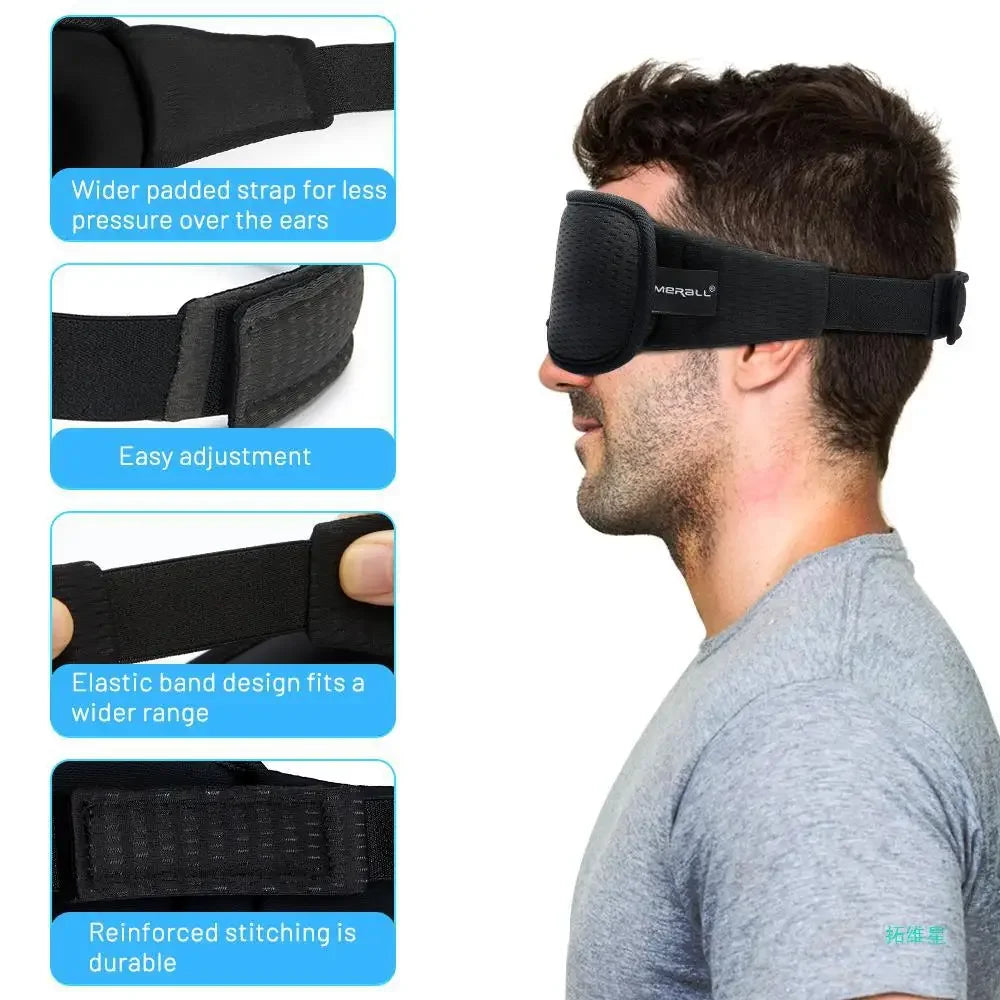 3D Contoured Blackout Sleep Mask