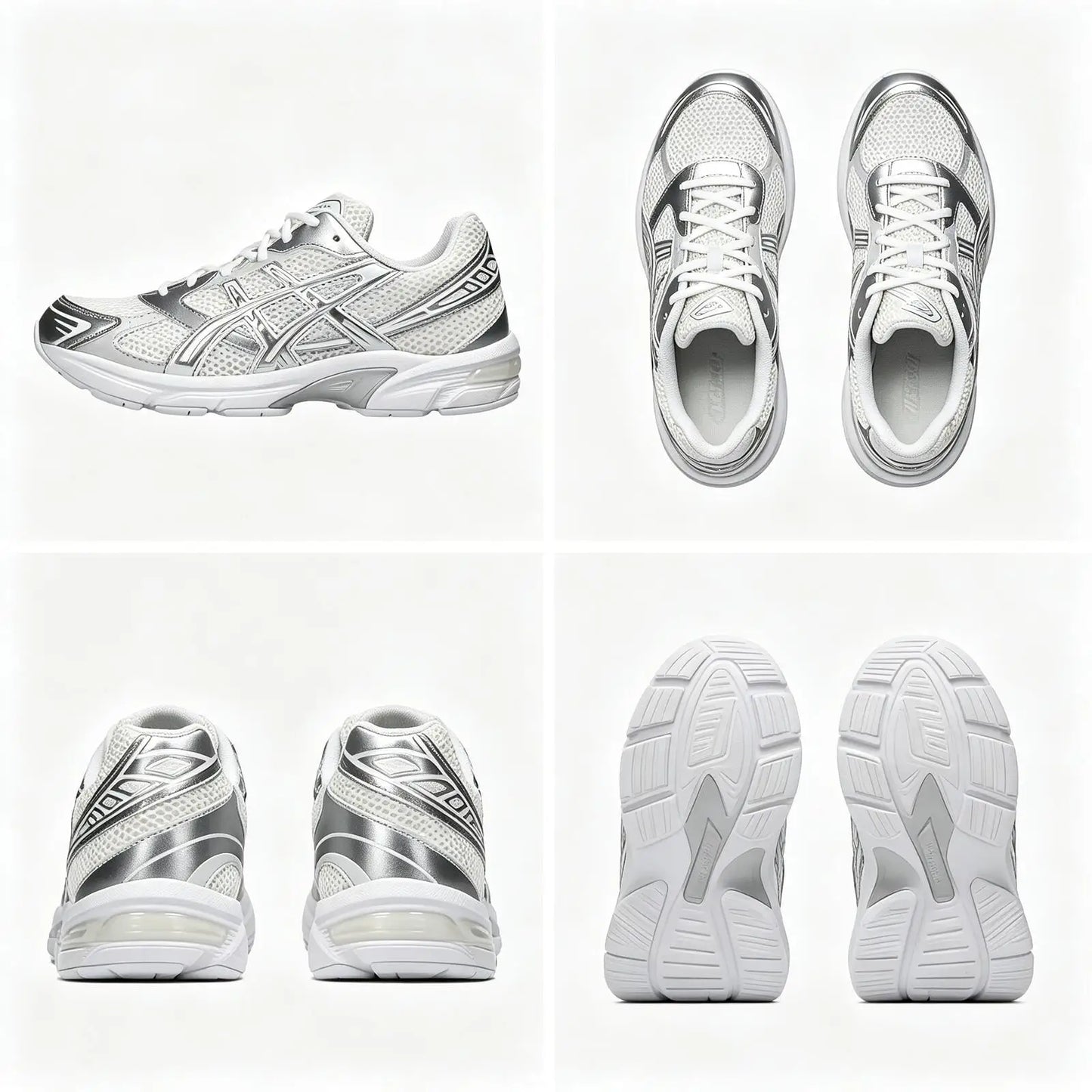 Hot ASICS Gel-1130 Unisex Retro Versatile Daily Wear-Resistant Low-Top Casual Running Shoes, White 1203A609-700