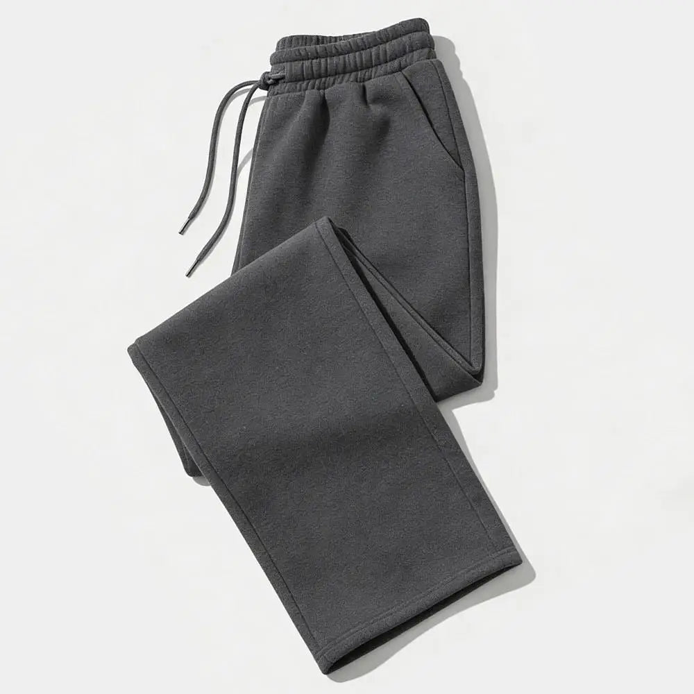 Straight Fit Drawstring Jogger Sweatpants