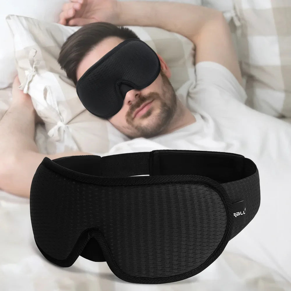 3D Contoured Blackout Sleep Mask