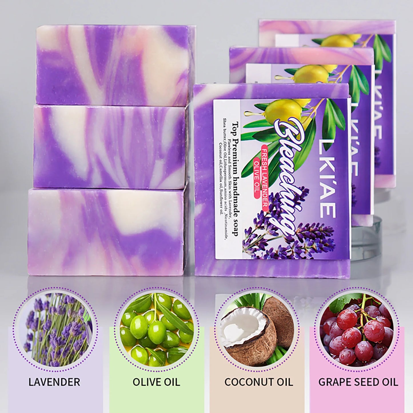 Fresh Lavender Brightening Soap Bar