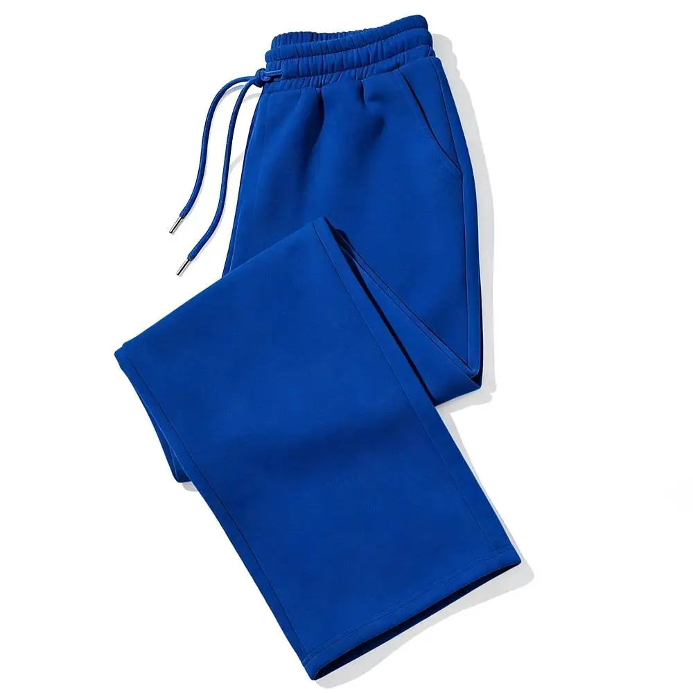 Straight Fit Drawstring Jogger Sweatpants