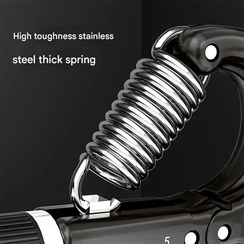 Hand Grip Strengthener Kit Adjustable Counting Gripper Finger Trainer Silicone Grip Ring Wrist Forearm Exercise Fitness Rehabilitation Set Finger Exerciser Wrist Recovery Trainer For Arthritis Carpal Tunnel Muscle Strength Tr