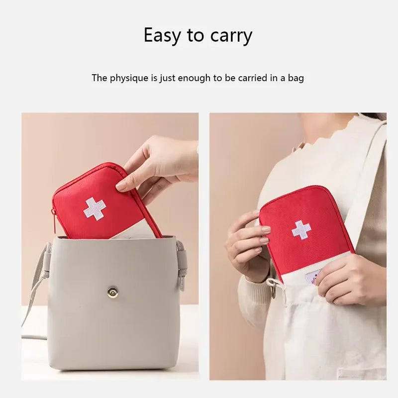 Portable Travel First Aid & Medicine Pouch
