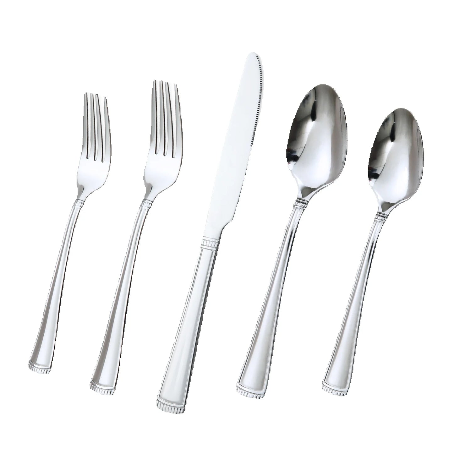 20-Piece Mirror Polished Flatware Set