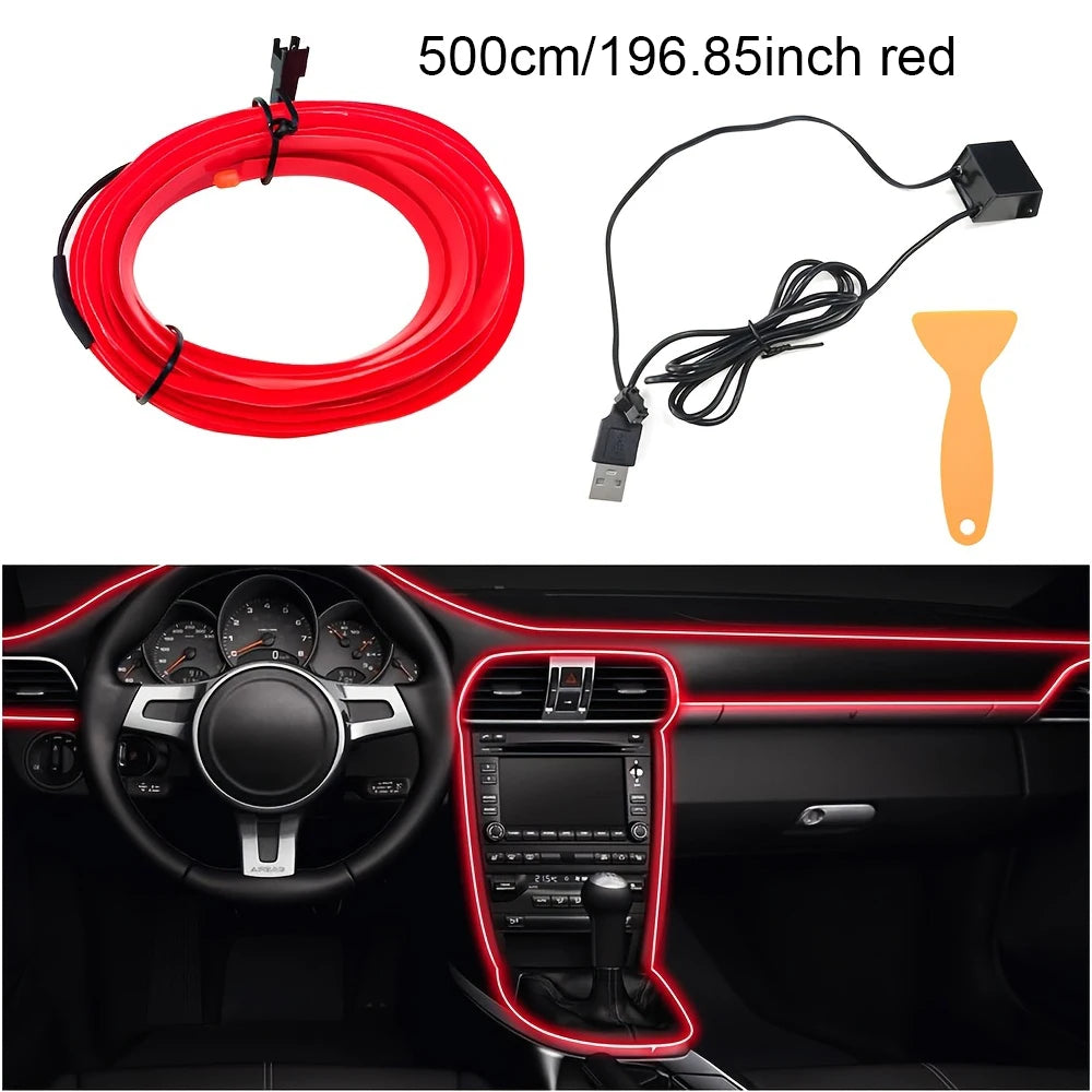 5 m USB Ambient EL Wire Light