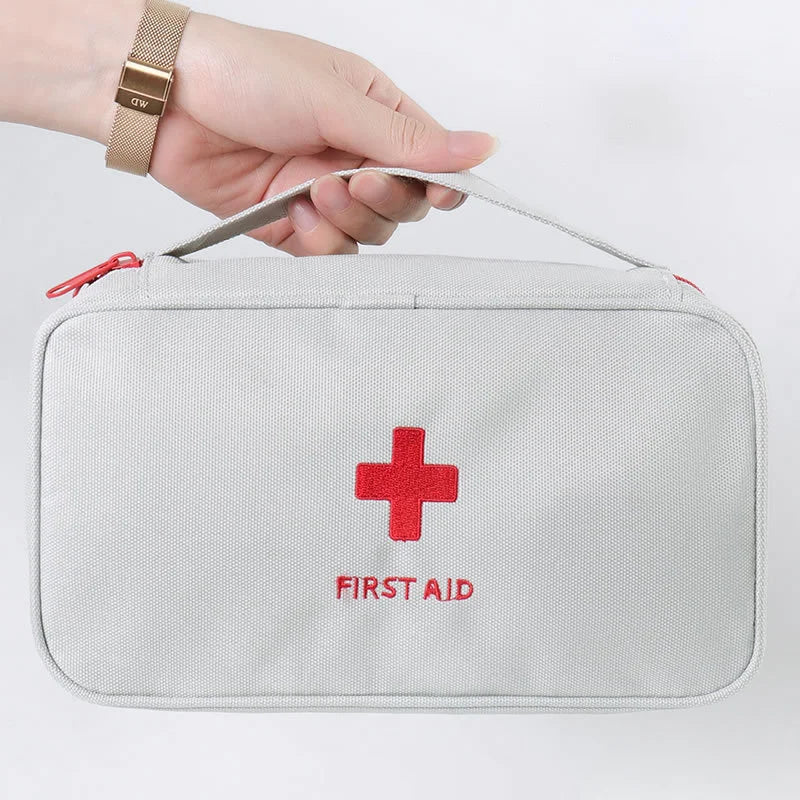 Portable Travel First Aid & Medicine Pouch