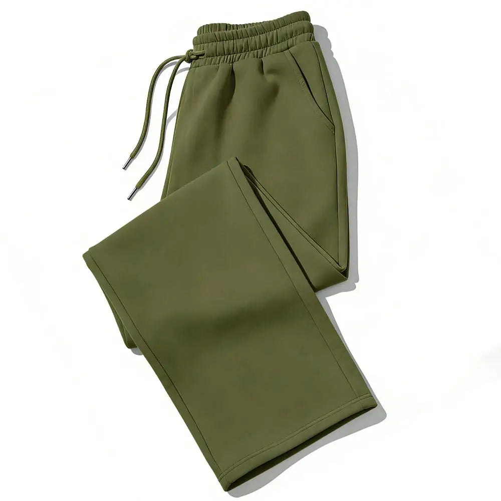 Straight Fit Drawstring Jogger Sweatpants