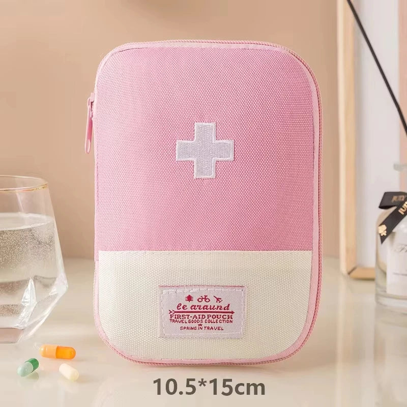 Portable Travel First Aid & Medicine Pouch