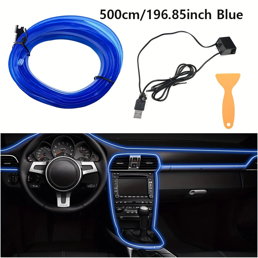 5 m USB Ambient EL Wire Light