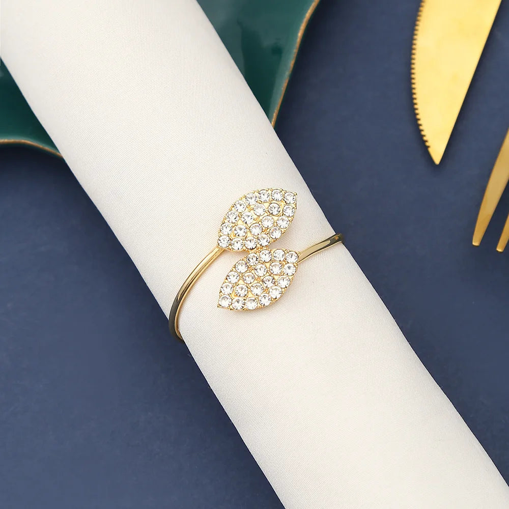 Gold Metal Napkin Ring – Hotel Collection