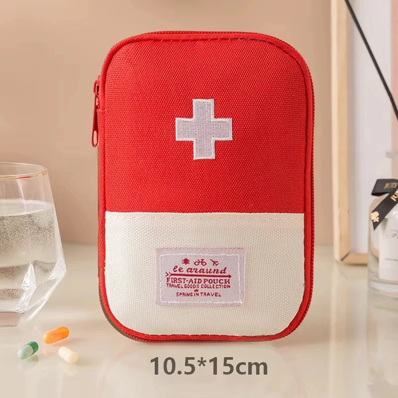 Portable Travel First Aid & Medicine Pouch