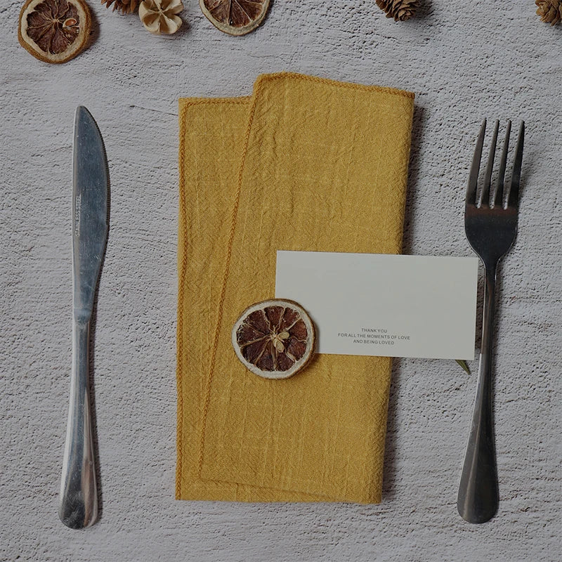 Pink Cotton Cloth Napkins – Set of 10