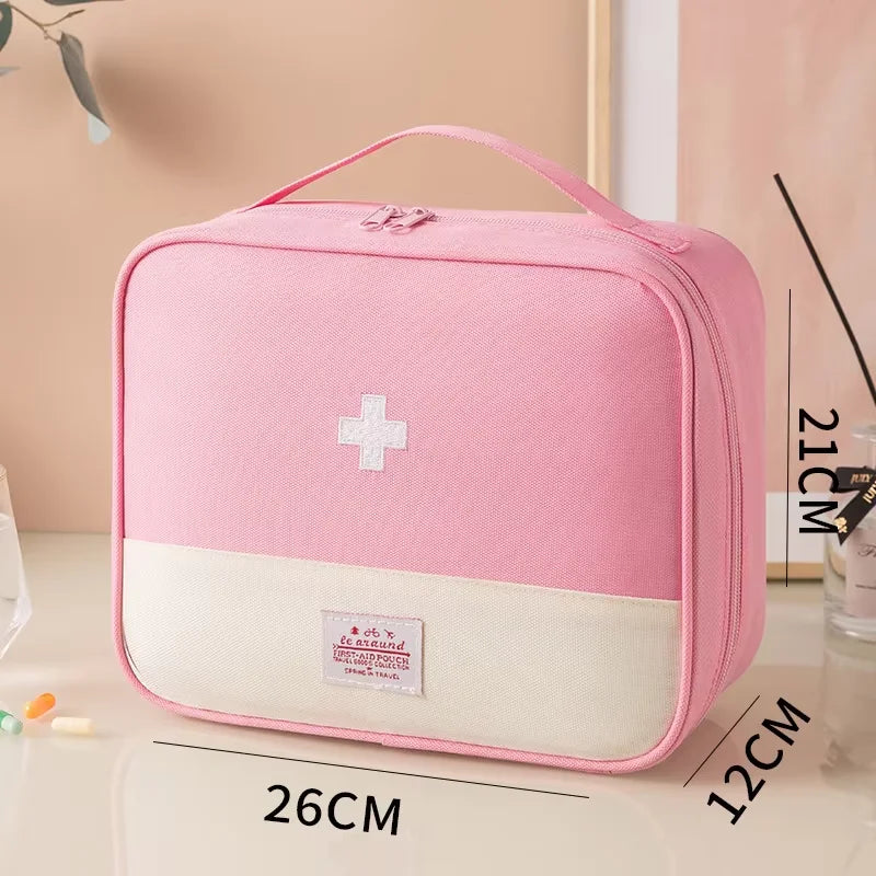Portable Travel First Aid & Medicine Pouch