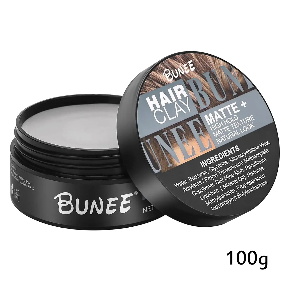 Men's Matte Hair Paste, Water-Based Texture, 100–120 g