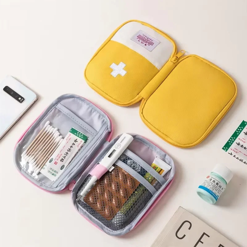 Portable Travel First Aid & Medicine Pouch