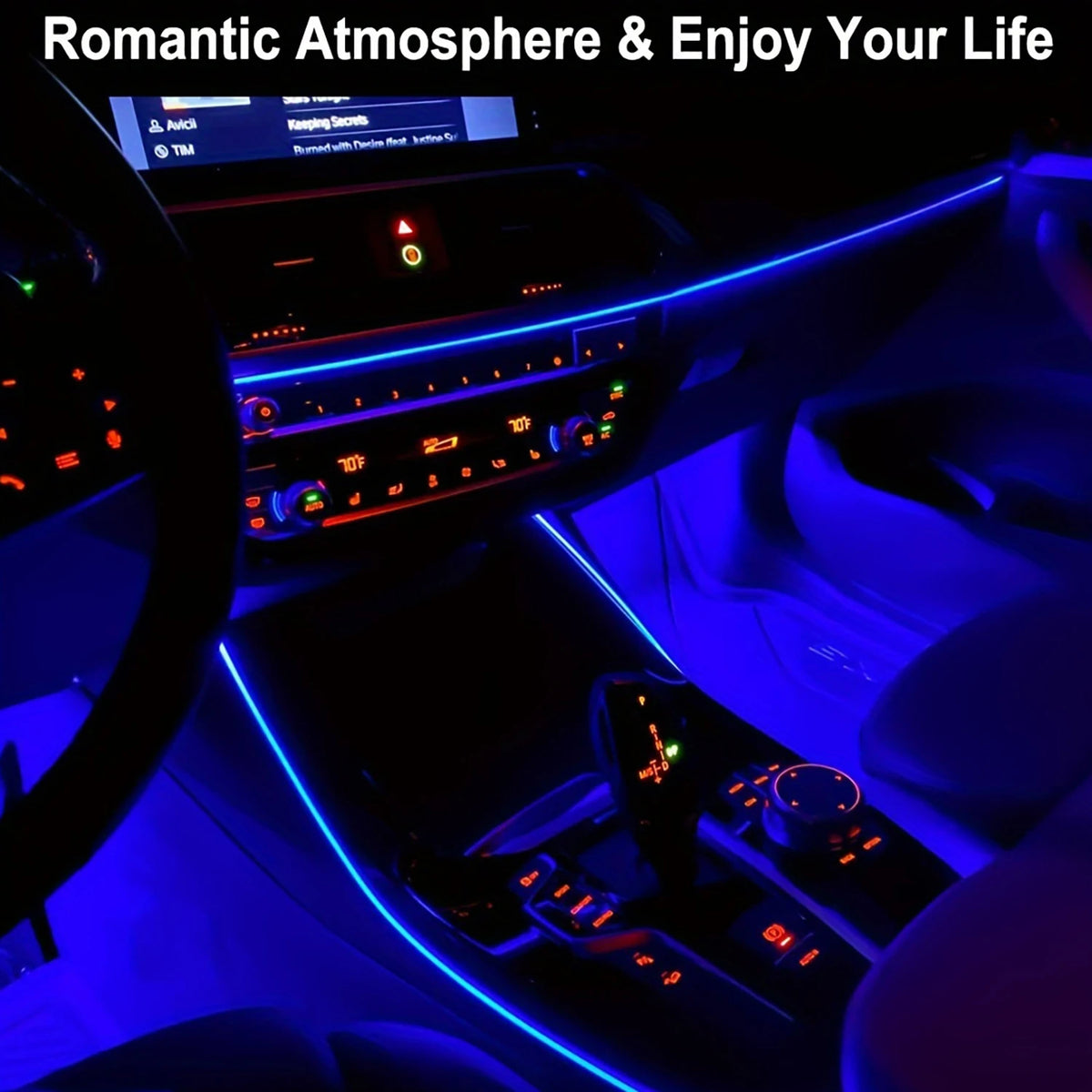 5 m USB Ambient EL Wire Light