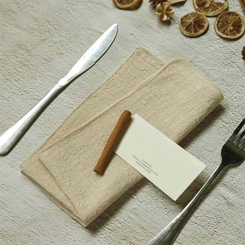 Pink Cotton Cloth Napkins – Set of 10