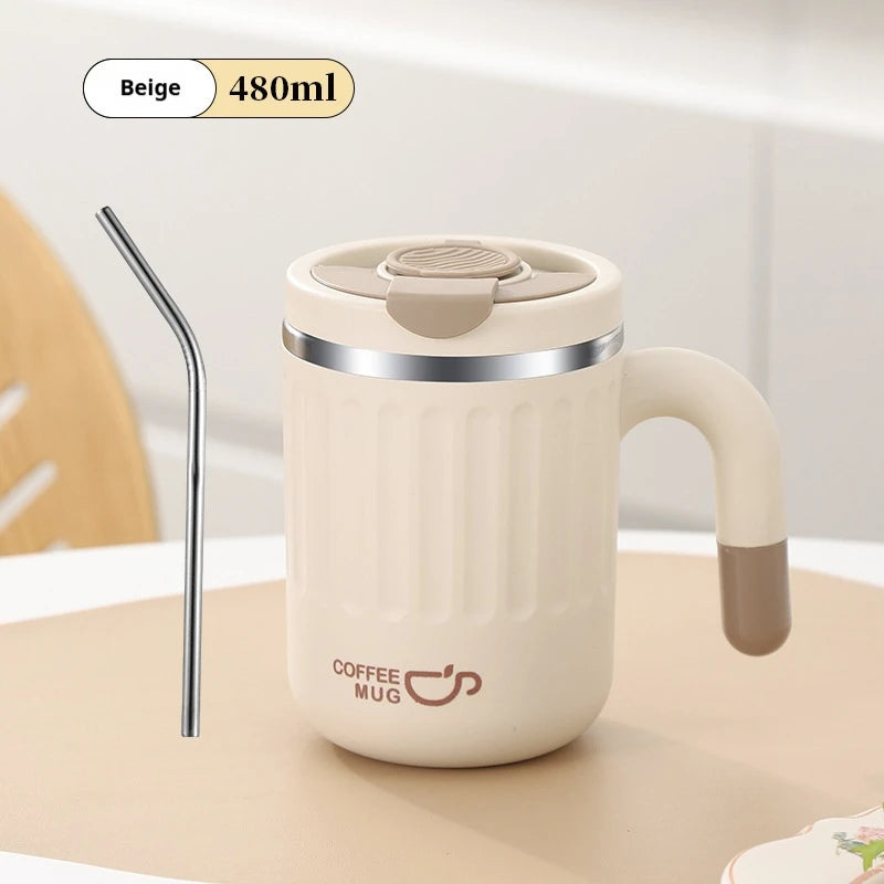 480ml Double-Wall Stainless Steel Travel Mug