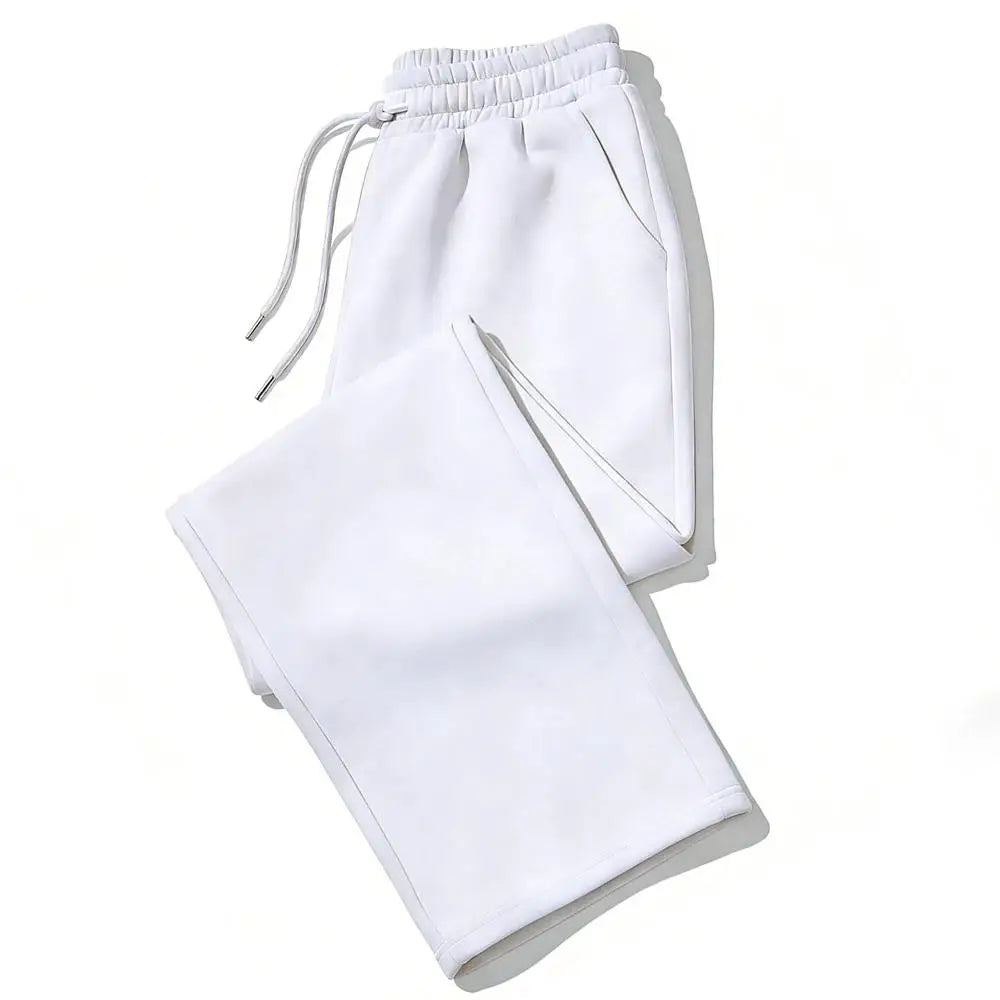 Straight Fit Drawstring Jogger Sweatpants