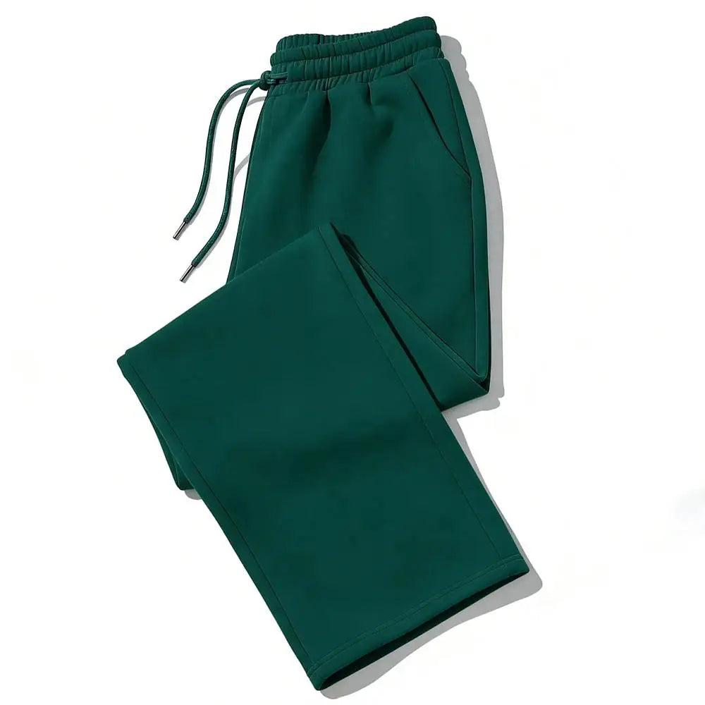 Straight Fit Drawstring Jogger Sweatpants