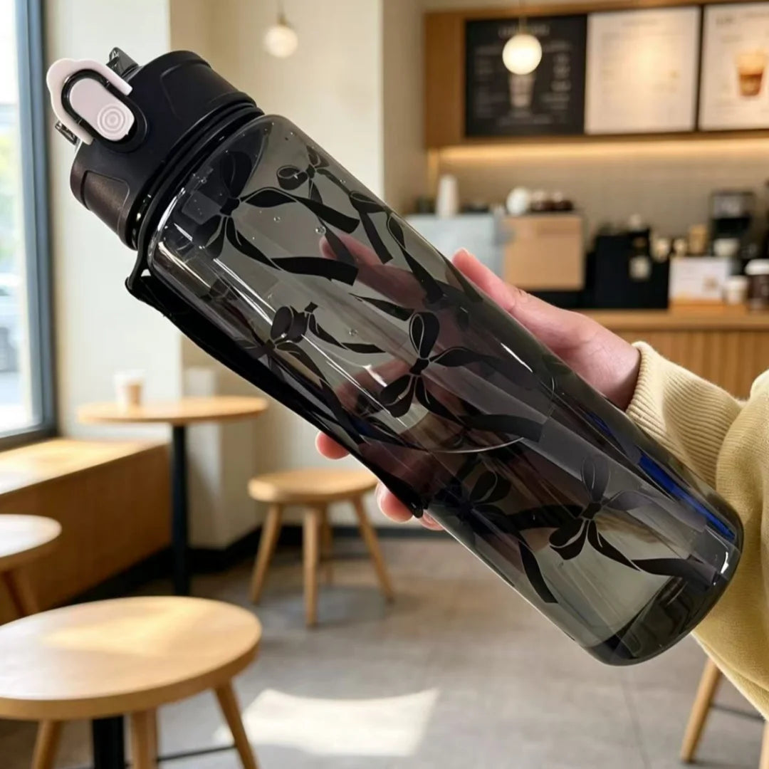 750ml Sport Water Bottle with Carry Strap