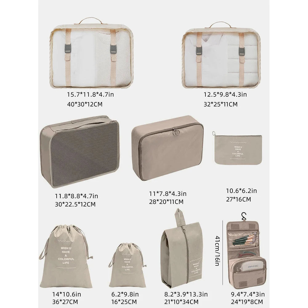 Compression Travel Packing Cube Set