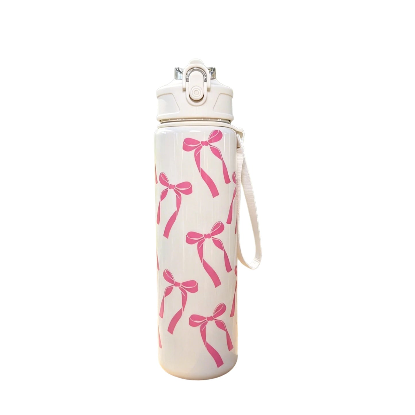 750ml Sport Water Bottle with Carry Strap