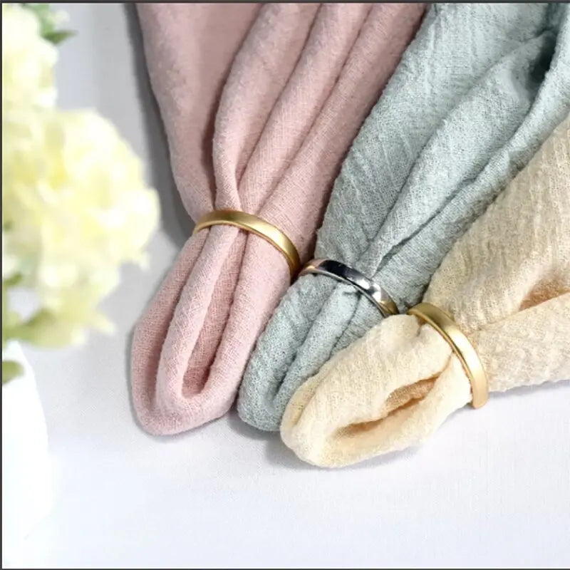 Pink Cotton Cloth Napkins – Set of 10