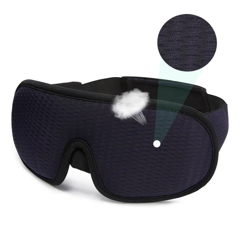 3D Contoured Blackout Sleep Mask