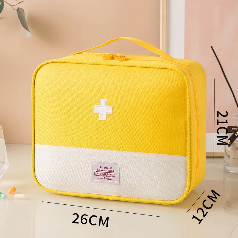 Portable Travel First Aid & Medicine Pouch
