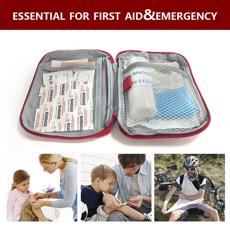 Portable Travel First Aid & Medicine Pouch