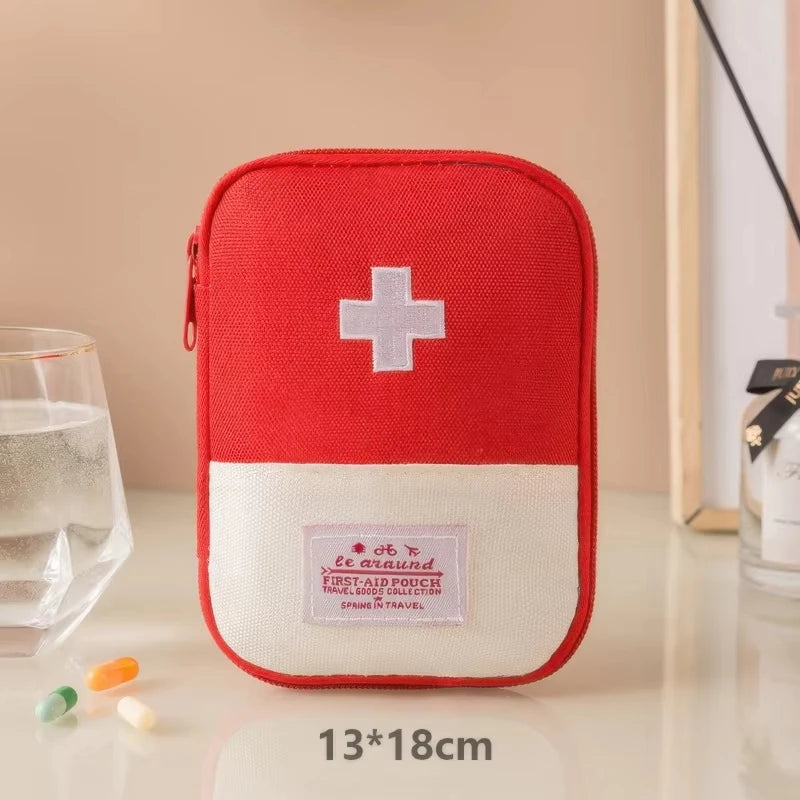 Portable Travel First Aid & Medicine Pouch