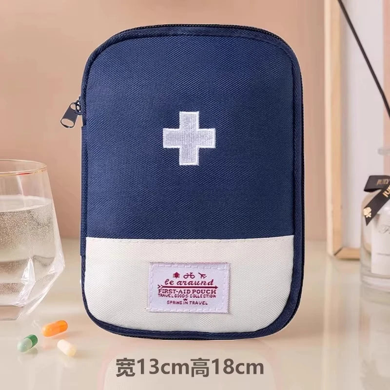 Portable Travel First Aid & Medicine Pouch