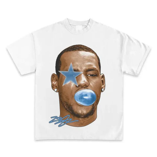 LeBron Bubble Gum Bootleg Graphic Tee