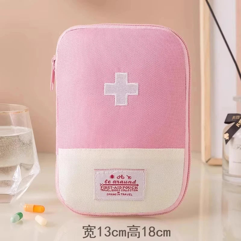 Portable Travel First Aid & Medicine Pouch