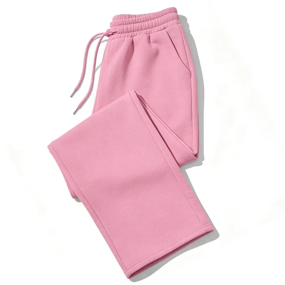 Straight Fit Drawstring Jogger Sweatpants